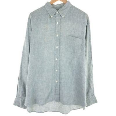 古着 ジェイクルー J.Crew MERCANTILE 長袖 リネン ボタンダウンシャツ メンズM /eaa247919 【220418】 |  古着屋JAM（ジャム）