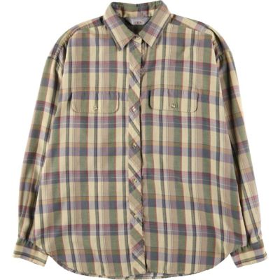 古着 90年代 ドッカーズ DOCKERS 長袖 ボタンダウンチェックシャツ メンズL相当 ヴィンテージ /eaa552318 古着 90年代 ドッカーズ DOCKERS 長袖 ボタンダウンチェック