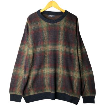 60〜70s 紺タグ VAN HEUSEN アクリル ウール カーディガン 60s〜 紺