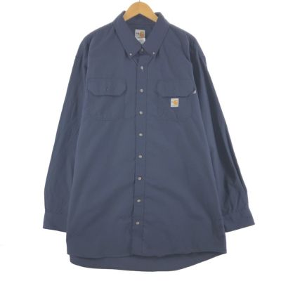 古着 ディッキーズ Dickies A LEGEND IN WORK 長袖 ワークシャツ