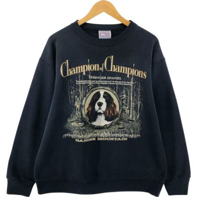 古着 00年代 CRABLE SPORTSWEAR 犬柄 アニマル スウェットシャツ トレーナー USA製 メンズL相当 /eaa550723 【中古】 【250525】
