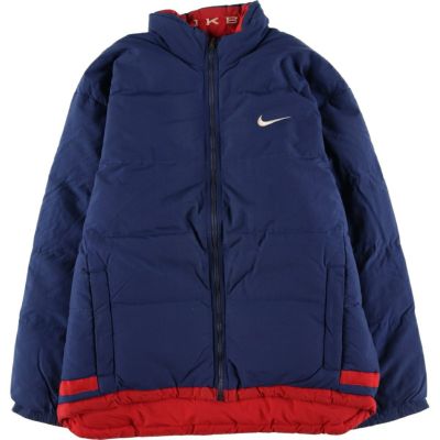 古着 ナイキ NIKE GOLF ゴルフ リバーシブル リップストップ 中綿