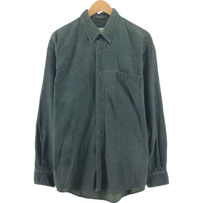 古着 00年代 エディーバウアー Eddie Bauer チェック柄 長袖