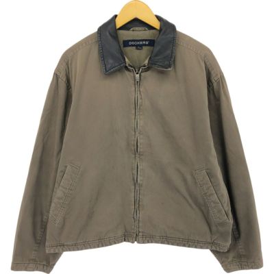90年代 DOCKERS ドッカーズ ウール スポーツジャケット ブラック