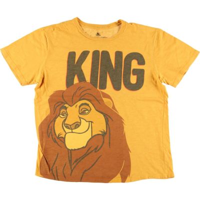 DISNEY ライオンキング ロンT ムービーTシャツ ディズニー DISNEY ライオンキング ムービーTシャツ ディズニー (Disney/T