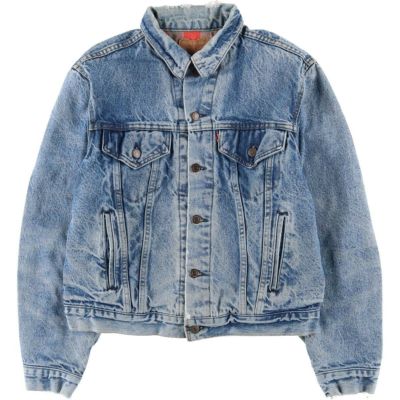 古着 80年代 リーバイス Levi's 75505-0259 先染め ブラック デニム