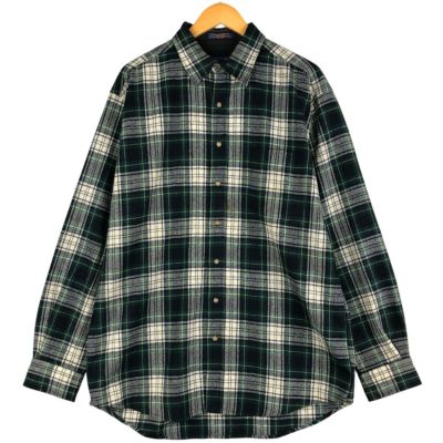 古着 ペンドルトン PENDLETON チェック柄 ウールシャツ メキシコ製