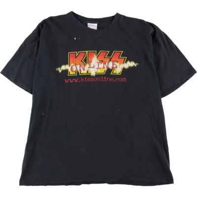 古着 ギルダン GILDAN KISS キッス バンドTシャツ バンT メンズXL