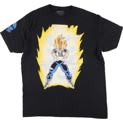ドラゴンボールGT　Tシャツ　L　黒　ゴジータ　アニメT　オフィシャル * Amazon.co.jp: コスパ ドラゴンボールZ 超ゴジータ Tシャツ