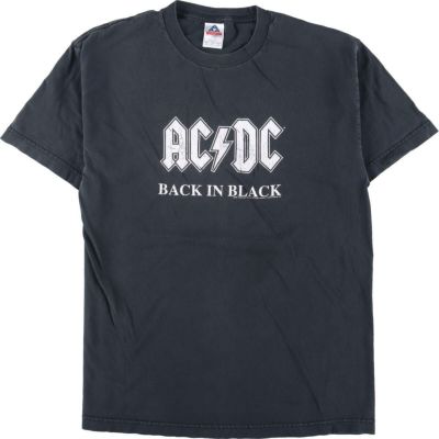 古着 BC ETHIC ACDC エーシーディーシー アルバム BACK IN BLACK