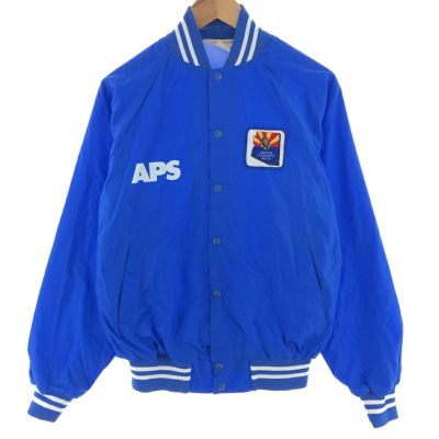 古着 AUBURN SPORTSWEAR ナイロンスタジャン アワードジャケット バーシティジャケット USA製 メンズM /eaa390446 【中古】 【240607】 ss2503_30
