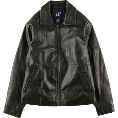 00s TMT 本革 レザー 中綿 ジップ ジャケット M 古着 00s TMT 本革 レザー 中綿 ジップ ジャケット M 古着 メンズ
