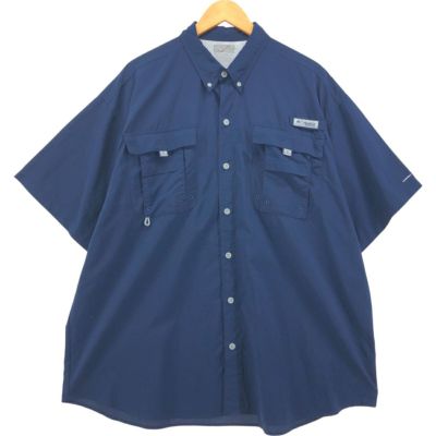 古着 コロンビア Columbia PFG OMNI-SHADE ボタンダウン 半袖 フィッシングシャツ メンズXXL相当 /eaa551897 【中古】 【250526】