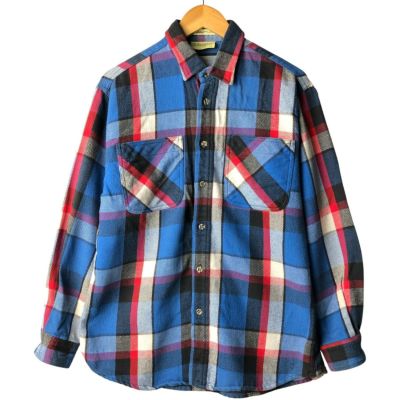 古着 セントジョンズベイ ST. JOHNS BAY 長袖 ボタンダウン ライトネル