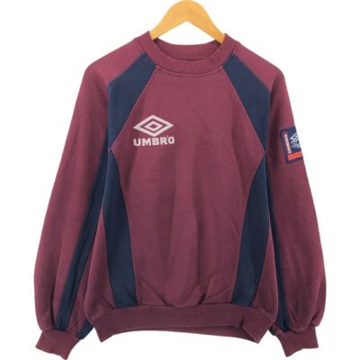 古着 90年代 アンブロ UMBRO ロゴスウェットシャツ トレーナー