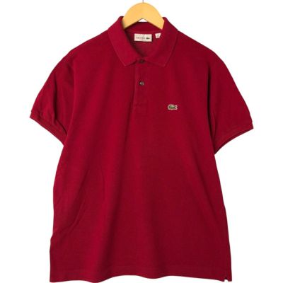 LACOSTE - 古着 ラコステ LACOSTE SLIM FIT 半袖 ポロシャツ レディースS相当 /eaa558047 LACOSTE - 古着 ラコステ LACOSTE SLIM FIT 半袖 ポロシャツ