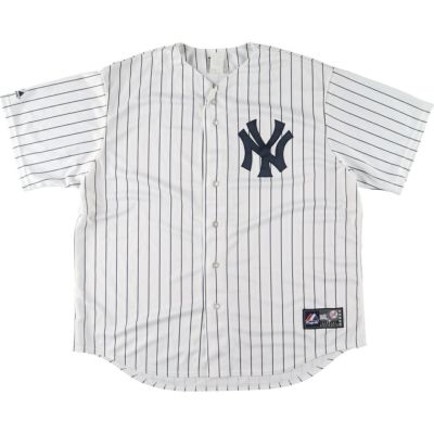 グランドセイコー セール Majestic 古着 MLB ニューヨークヤンキース YANKEES YORK NEW ユニフォームシャツ