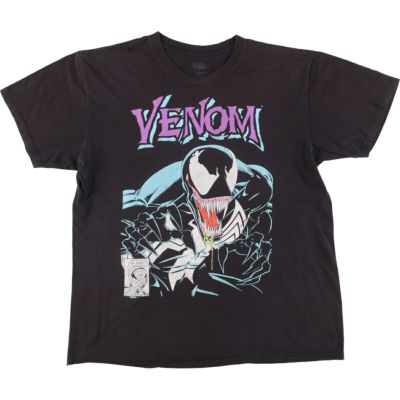 古着 マーベル MARVEL VENOM ヴェノム キャラクタープリントTシャツ