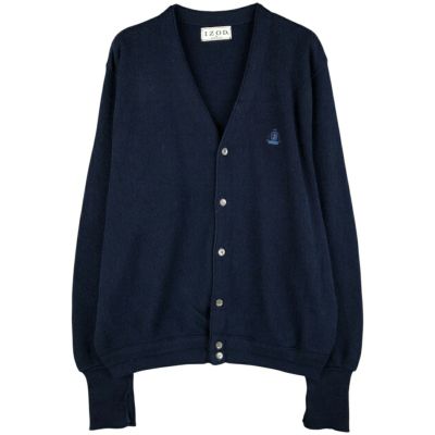 古着 90年代 アイゾット IZOD アクリルニットカーディガン USA製