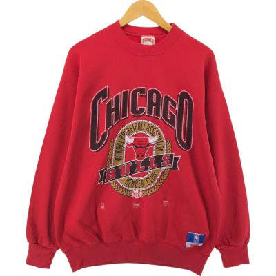 古着 90年代 LOGO 7 NBA CHICAGO BULLS シカゴブルズ スウェット
