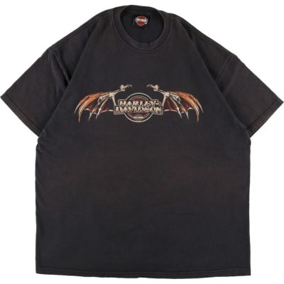 古着 ヘインズ Hanes Harley-Davidson ハーレーダビッドソン 両面プリント モーターサイクル バイクTシャツ USA製 メンズXL  /eaa329824 【中古】 【230422】 【SS2406】 | 古着屋JAM（ジャム）