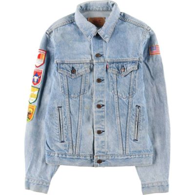 LEVI'S 70507 0219 デニムジャケット XL usa 90s 90's Levi's 70507-0219 ケミカルウォッシュ デニムジャケット USA製