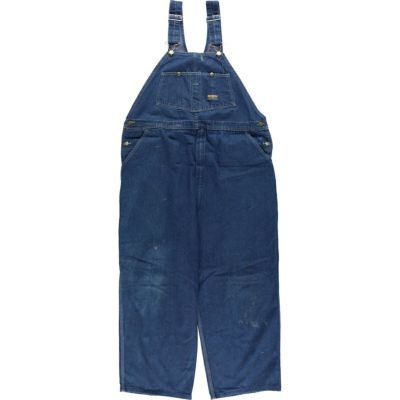 古着 ビッグサイズ 60～70年代 オシュコシュ Osh kosh デニムオーバーオール USA製 メンズw43相当 ヴィンテージ /eaa504065 【中古】 【241127】