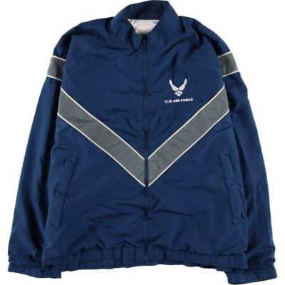 古着 民間品 U.S.AIR FORCE PTU トレーニングジャケット ウインド