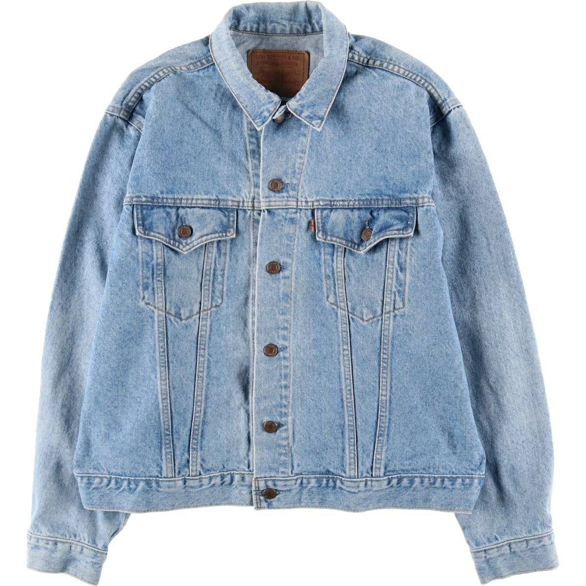 古着 70年代 リーバイス Levis オレンジタブ ランチコート デニムボア