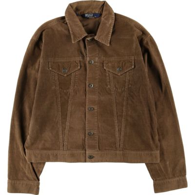 美品 ポロラルフローレン コーデュロイ トラッカー ジャケット ストレッチ L 60428622_b_02_215.jpg