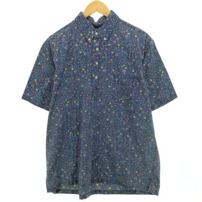 古着 レインスプーナー REYNSPOONER COMMEMORATIVE CLASSICS 総柄 プルオーバー ボタンダウン ハワイアンアロハシャツ メンズL ヴィンテージ /eaa454011 【中古】 【240608】