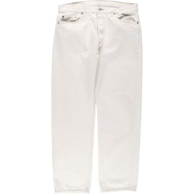 The Lettersホワイト デニムパンツRRLヴィンテージ古着リーバイス 古着 90年代 リーバイス Levis リーバイス501 ホワイトデニム