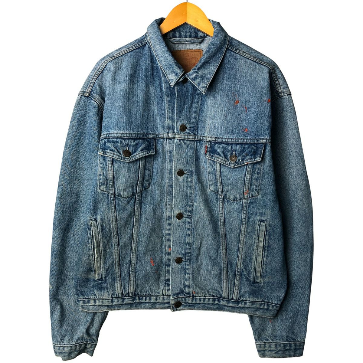 80年代 リーバイス Levi's 70507 0270 ブラック デニムジャケット G