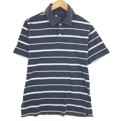 古着 ギャップ GAP 半袖 ボーダー ポロシャツ メンズM /eaa448327 【中古】 【240523】 【SS2409_30%】