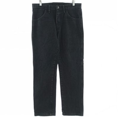 古着 RUSTLER ブラックデニム テーパードデニムパンツ メンズw33 /eaa400593 【中古】 【240608】 ss2503_30
