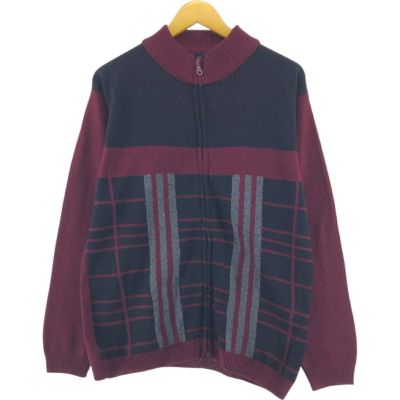 古着 クレイボーン Claiborne スエードフェイクレザーブルゾン