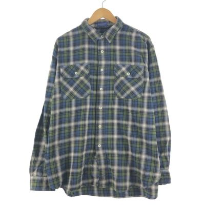 70年代 ペンドルトン PENDLETON チェック柄 ウールシャツ USA製 メンズ