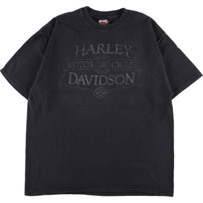 古着 ハーレーダビッドソン Harley-Davidson 両面プリント モーター