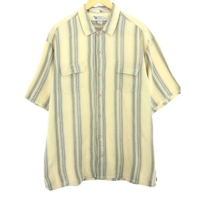 古着 CAMPIA 総柄 レーヨン ハワイアンアロハシャツ メンズXL