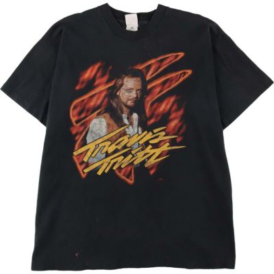 古着 TRAVIS TRITT トラヴィストリット バンドTシャツ バンT メンズM