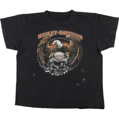 古着 ハーレーダビッドソン Harley-Davidson 鷲柄 イーグル柄 モーターサイクル バイクTシャツ メンズXL /eaa437289  【中古】 【240609】 | 古着屋JAM（ジャム）