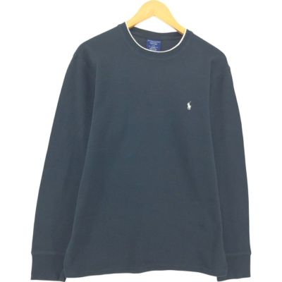 古着 ラルフローレン Ralph Lauren POLO RALPH LAUREN SLEEPWEAR サーマルロンT ワッフル メンズL相当 /eaa552569 【中古】 【250530】