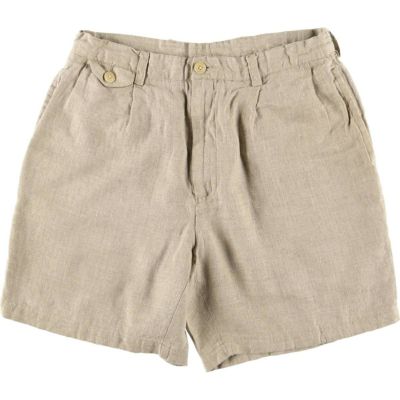 古着 90年代 ノーティカ NAUTICA CABIN リネンショーツ ショートパンツ メンズw32相当 ヴィンテージ /eaa553578 【中古】 【250530】