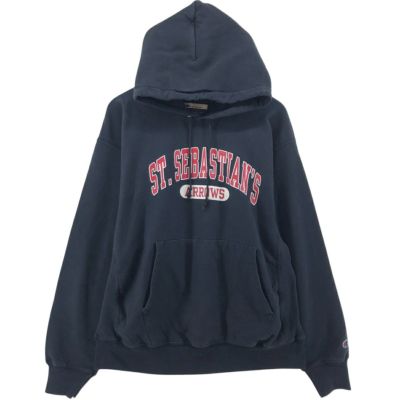 古着 00年代 チャンピオン Champion PREMIUM REVERSE WEAVE プレミアムリバースウィーブ カレッジ スウェットプルオーバーパーカー メンズL相当 /eaa552031 【中古】 【250530】