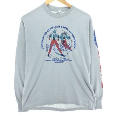 古着 80年代 TEE JAYS ロングTシャツ ロンT USA製 メンズL