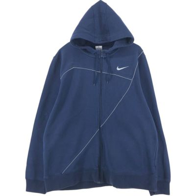 古着 ナイキ NIKE スウェットフルジップパーカー メンズXL相当