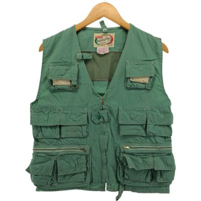 古着 70年代 WORLD FAMOUS フィッシングベスト メンズM相当 ヴィンテージ /eaa552385 【中古】 【250530】