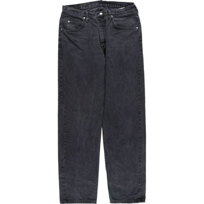 古着 00年代 ラングラー Wrangler ブラックデニムパンツ メンズw34 ...