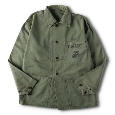 古着 40年代 米軍実品 USMC P-47 HBT ヘリンボーンツイル