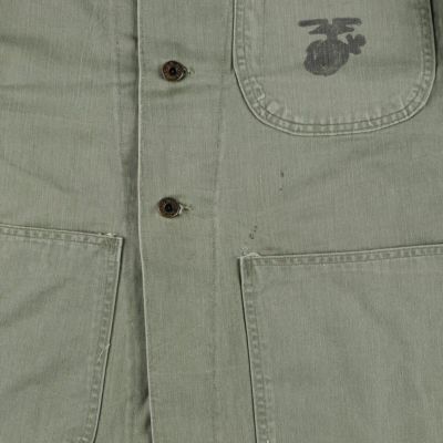古着 40年代 米軍実品 USMC P-47 HBT ヘリンボーンツイル